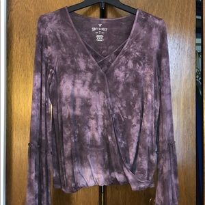 American Eagle bell-sleeve knit